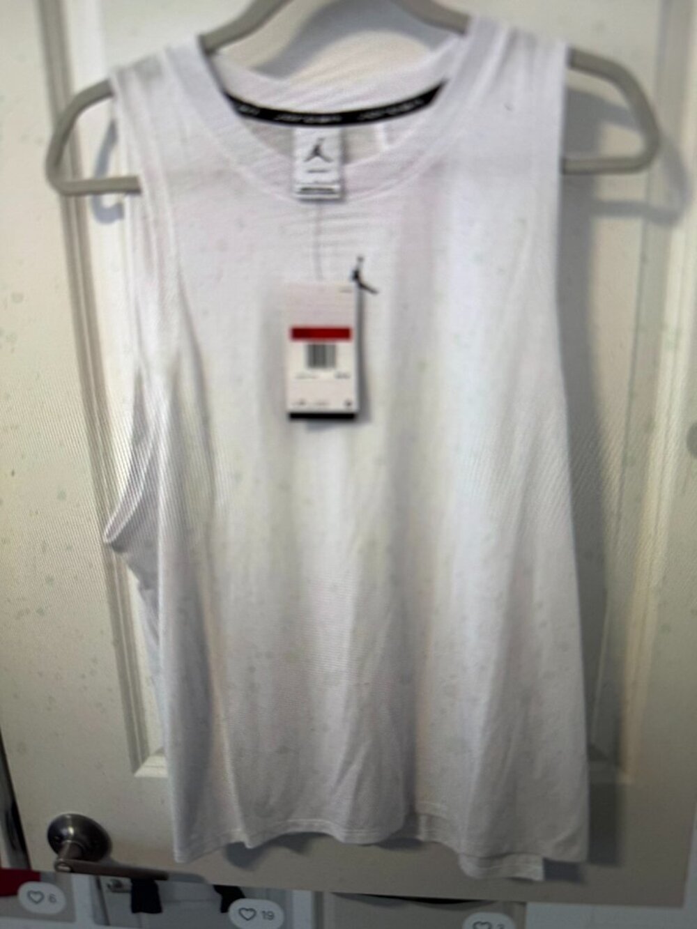 Jordan Women sleeveless dri-fit top